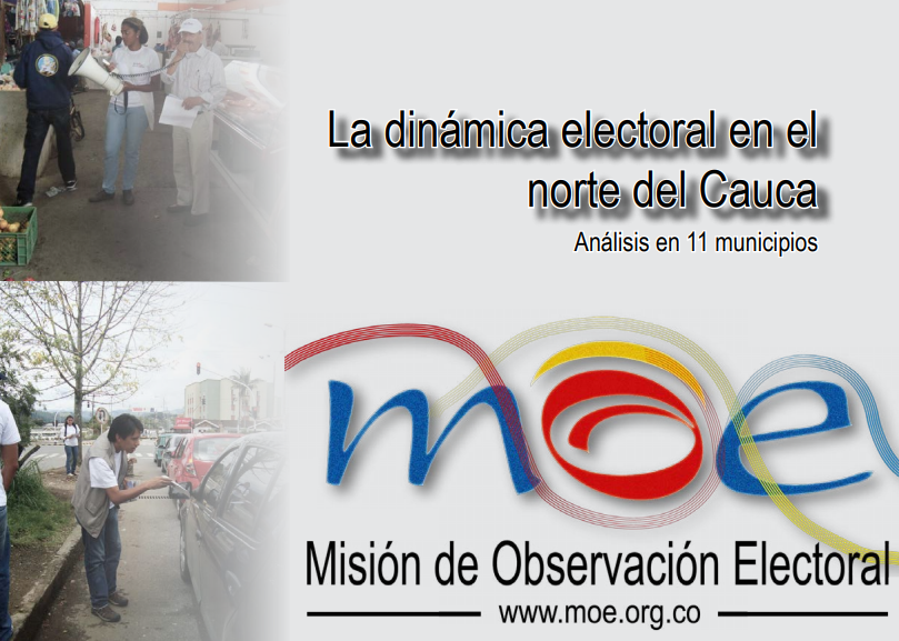 Documento MOE: La dinámica político electoral en el norte del Cauca 2012