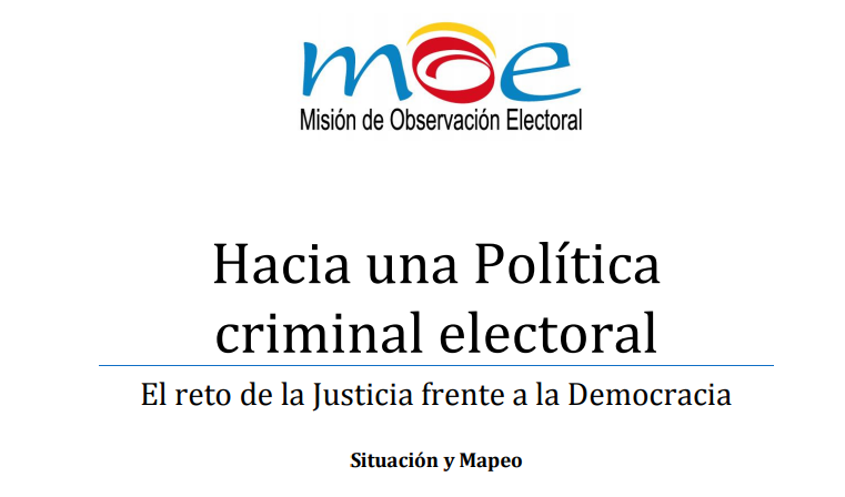 Hacia una política criminal electoral: «El reto de la Justicia frente a la Democracia»
