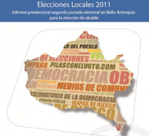 Informe preelectoral MOE Bello Antioquia 2011