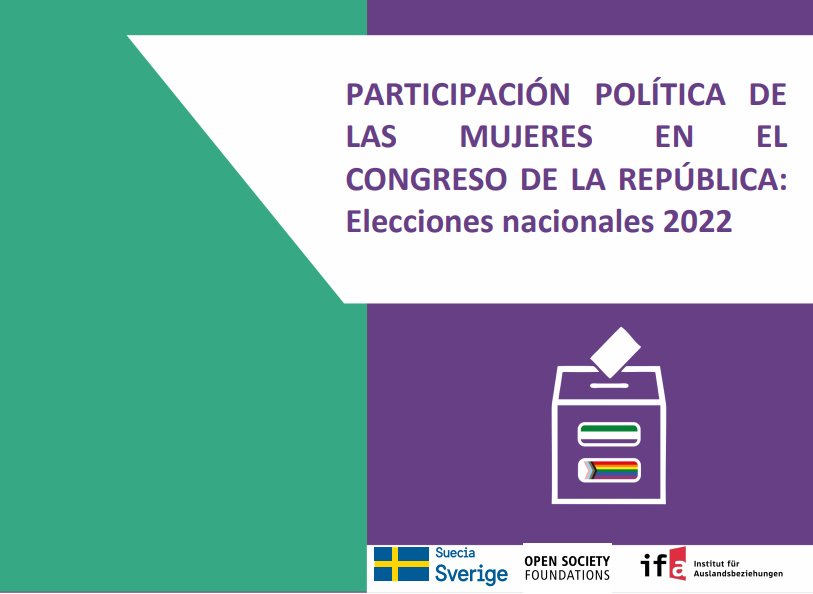Participación política de las mujeres en el congreso de la república: elecciones nacionales 2022