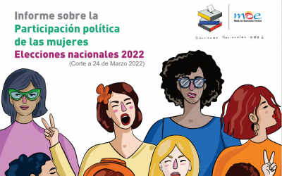 Informe sobre la Participación política de las mujeres Elecciones nacionales 2022