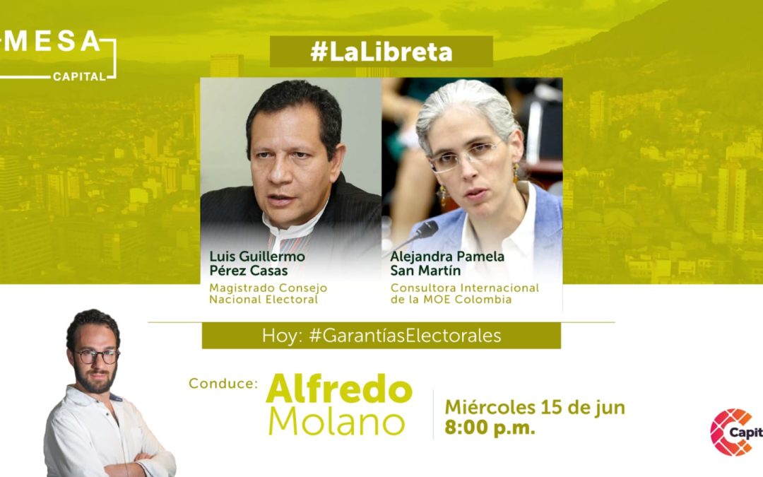 Participación en #LaLibreta de Canal Capital