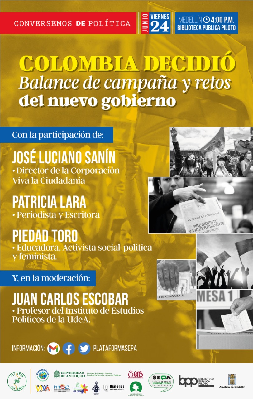 Conversemos de política: Colombia decidió – Balance de campaña y retos del nuevo gobierno