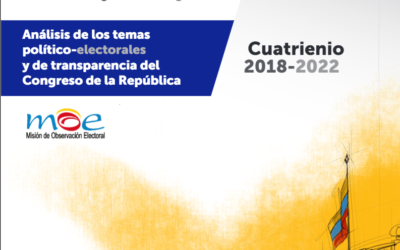 Informe de seguimiento legislativo- Análisis de los temas político-electorales y de transparencia del Congreso de la República