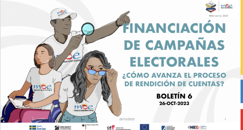 Boletín #6 Financiación de campañas electorales ¿Cómo avanza el proceso de rendición de cuentas? (26 oct 2023)