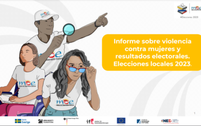 #InformeMOE: Informe sobre violenciacontra mujeres y resultados electorales.Elecciones locales 2023.
