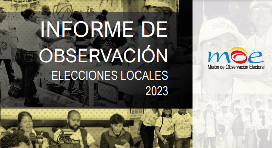 Informe final de observación – Elecciones Locales 2023