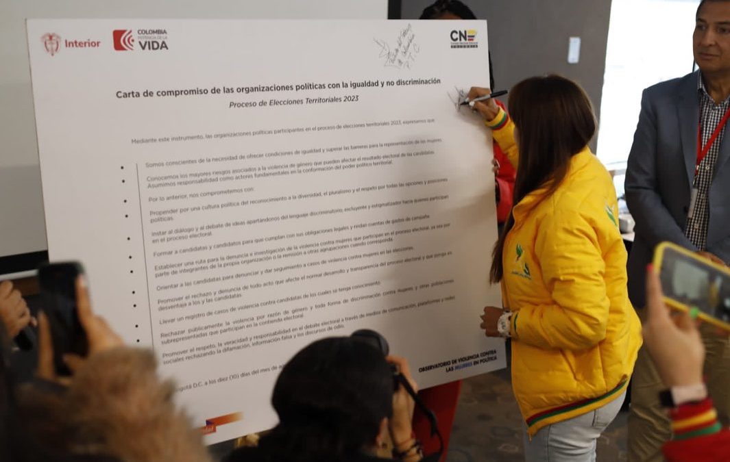 Carta de Compromiso de las Organizaciones Políticas con la Igualdad y No Discriminación – Proceso de Elecciones Territoriales 2023