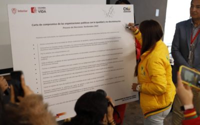 Carta de Compromiso de las Organizaciones Políticas con la Igualdad y No Discriminación – Proceso de Elecciones Territoriales 2023