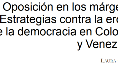 #Recomendado Red-OIE – Oposición en los márgenes: Estrategias contra la erosión de la democracia en Colombia y Venezuela*