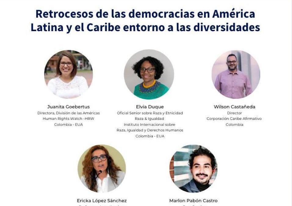 #Conversatorio – Retrocesos de las democracias en Latam y el Caribe entorno a las diversidades